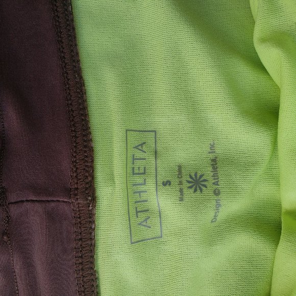 Athleta swim set. Swim shorts & bikini top. size small. Top 36B/34C - Picture 2 of 5